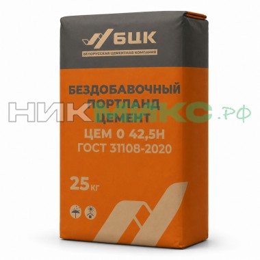 Цемент БЦЗ M500 ЦЕМ 0 42.5 Н 25 кг