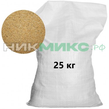 Песок сухой, крупная фракция (3-5 мм), 25 кг